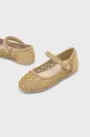 Mayoral ballerine bambina finta pelle fiore marrone 43621.55B.Kids.PPYA