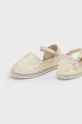 Mayoral espadryle dziecięce 43644.44A.Kids.PPYA złoty SS25