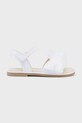 Detské sandále Mayoral imitácia kože biela 45629.59B.Kids.PPYA