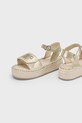 Detské sandále Mayoral imitácia kože zlatá 45643.66A.Kids.PPYA