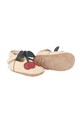 Δερμάτινα βρεφικά παπούτσια Donsje Nanoe Shoes Cherry 1005015 μπεζ