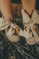 Donsje incaltaminte din piele pentru bebelusi Lonny Sneakers piele bej 1034700