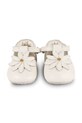 Кожаные балетки для младенцев Donsje Franny Shoes Daisy 1041002 белый SS25