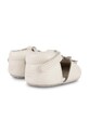 Девочка Кожаные балетки для младенцев Donsje Franny Shoes Daisy 1041002 белый