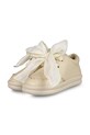 Fete Donsje teniși din piele copii Brookli Sneakers 1501300 bej