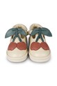 Fete Donsje încălțăminte din piele pentru copii Joeka Shoes Cherry 1501902 roz