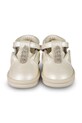 Детские кожаные полуботинки Donsje Zilpa Shoes Unicorn 1503806 серебрянный SS25