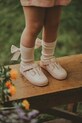 Otroški usnjeni polškornji Donsje Xan Special Shoes Unicorn Darilna škatla bež 2011004.29.33