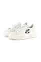 Дитячі шкіряні кросівки Karl Lagerfeld низька білий Z30371.30.35