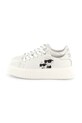 Дитячі шкіряні кросівки Karl Lagerfeld Z30371.30.35 білий SS25