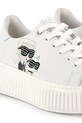 Дитячі шкіряні кросівки Karl Lagerfeld Z30371.30.35 білий
