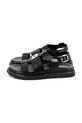 Дитячі шкіряні сандалі Karl Lagerfeld Z30372.36.39 чорний SS25