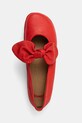 Детские кожаные балетки Camper Right Kids красный K800434.35.38