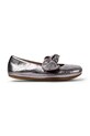 Camper ballerine in pelle bambino/a Right Kids Planet friendly argento K800434.35.38