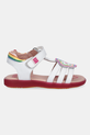 Παιδικά δερμάτινα σανδάλια Agatha Ruiz de la Prada 252963.24.27 λευκό SS25