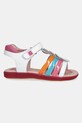 Agatha Ruiz de la Prada sandale din piele pentru copii 252965.28.34 alb SS25