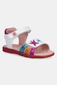 Otroški usnjeni sandali Agatha Ruiz de la Prada bela 252960.24.27