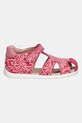 Otroški usnjeni sandali Agatha Ruiz de la Prada 252902 roza SS25