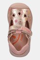 Детски сандали от кожа Biomecanics розов 252102