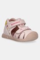 Biomecanics sandali per bambini finta pelle fiore arancione 252107