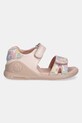 Biomecanics sandale din piele pentru copii 252141 roz SS25