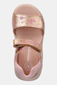 Детски сандали от кожа Biomecanics розов 252142