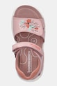 Biomecanics sandały skórzane dziecięce różowy 252233.24.27