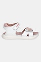 Biomecanics sandały skórzane dziecięce 252234.24.27 biały SS25