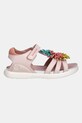 Dječje kožne sandale Biomecanics 252242.28.34 roza SS25