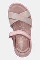 Biomecanics sandale din piele pentru copii roz 252226