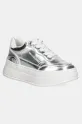 Dětské sneakers boty Michael Kors HAYES nízký stříbrná MK02384040
