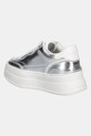 DÍVKA Dětské sneakers boty Michael Kors HAYES MK02384040 stříbrná