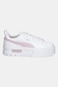 Puma sneakersy skórzane dziecięce Mayze Lth Jr 384527 różowy SS25