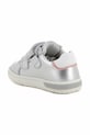 Κοριτσίστικα Παιδικά δερμάτινα αθλητικά παπούτσια Primigi 7905122.20.24 ασημί
