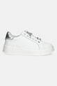 Детские кожаные кроссовки Patrizia Pepe PPJ302 белый SS25