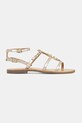 Patrizia Pepe sandale din piele pentru copii PPJ329 aur SS25