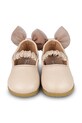 Donsje balerini din piele pentru copii Taatie Ballerinas 1503100 bej SS25