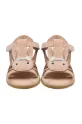 Fete Donsje sandale din piele pentru copii Billey Sandals Bride 2028601.22.28 roz