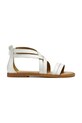 Geox sandale copii KARLY J4535F.00004.36.41 alb SS25