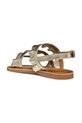 Geox sandale din piele pentru copii EOLIE aur J55BSB.00044.36.39
