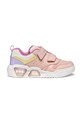 Dziewczynka Geox sneakersy dziecięce ILLUMINUS J55HPA.0ASBU.24.27 różowy
