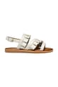 Geox sandale din piele pentru copii EOLIE J55BSB.00085.36.39 alb SS25