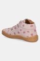 Fete Froddo pantofi din piele intoarsa pentru copii BAREFOOT FIRST STEP LACES G2130325.G.25.27 roz
