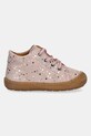 Detské semišové poltopánky Froddo OLLIE S LACES G2130327.21.24 ružová SS25