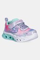 Detské tenisky Skechers FLUTTER HEART LIGHTS imitácia kože fialová 302315N