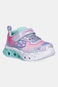 Dětské sneakers boty Skechers FLUTTER HEART LIGHTS imitace kůže fialová 302315N