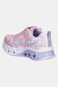 Fete Skechers sneakers pentru copii FLUTTER HEART LIGHTS 302691N roz