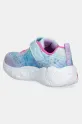 DÍVKA Dětské sneakers boty Skechers ETERNAL HEART LIGHTS 302696N tyrkysová