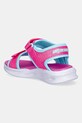 Dziewczynka Skechers sandały dziecięce SOLA GLOW SANDAL 303024L różowy