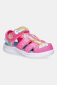Detské sandále Skechers JUMPSTERS SANDAL imitácia kože ružová 303273N